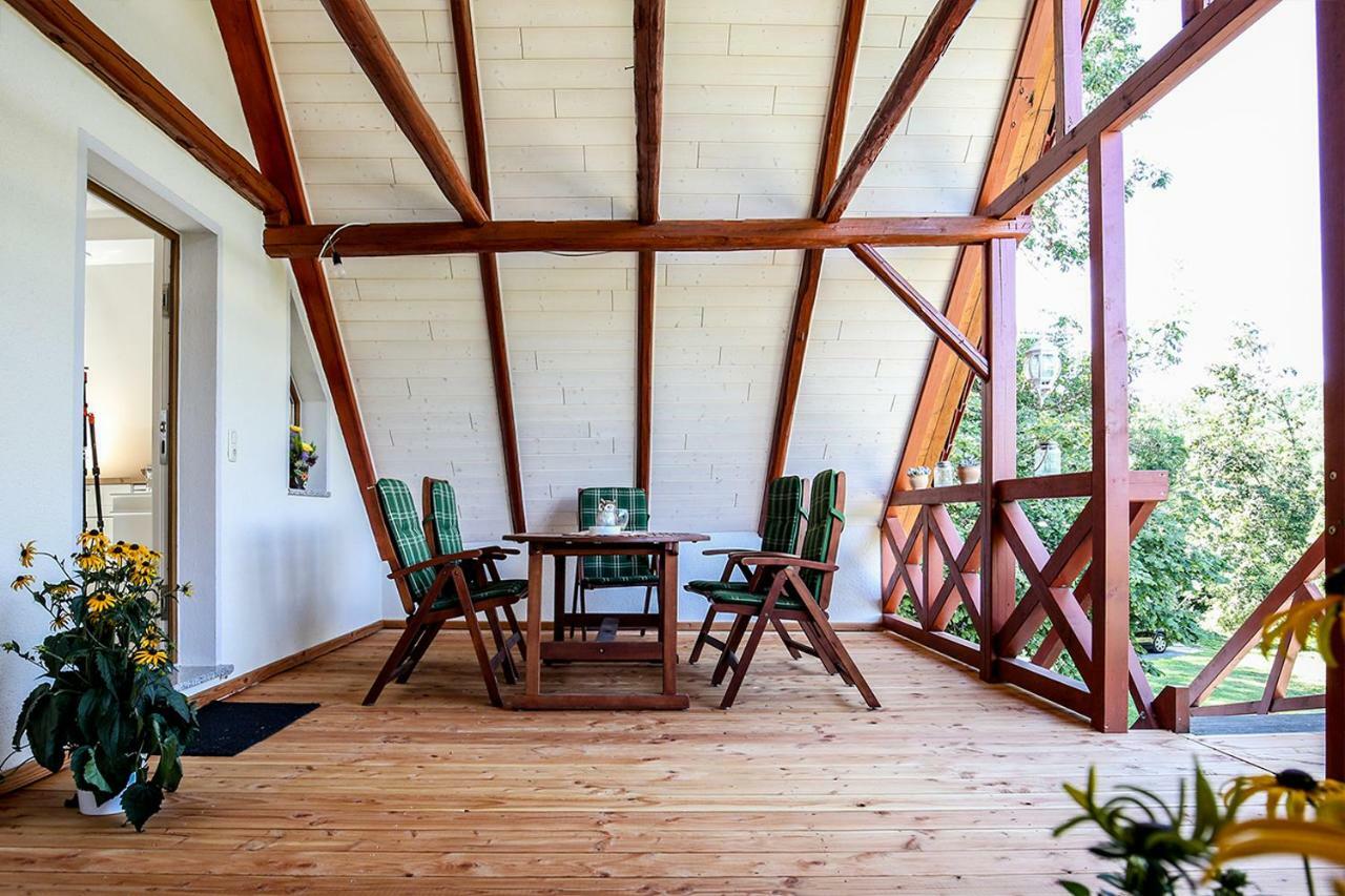 Ferienwohnung Im Schlossgarten Herbsleben Extérieur photo